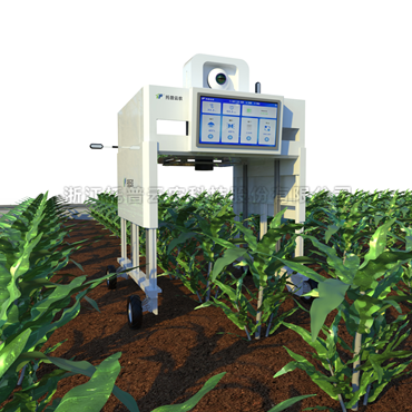 田間無人車式高通量植物表型采集分析平台